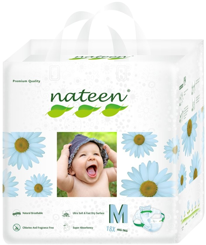 Nateen baby diapers M